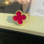 [Dream]NEW CLOVER PINK ENAMEL RINGS