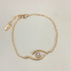 [Dream] Lucky-Eye-Armband mit Pavé-Diamanten