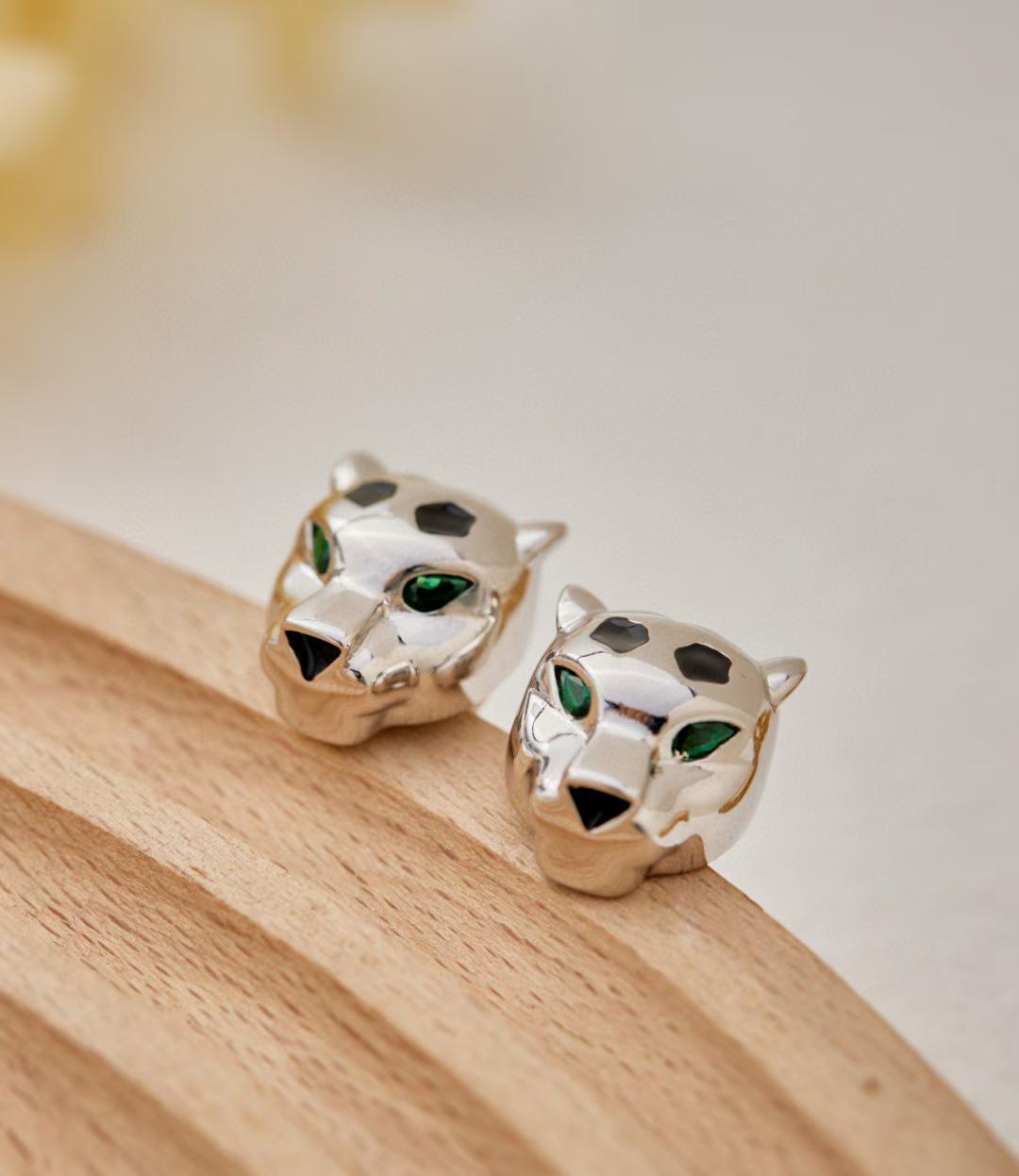 [Dream ] CHRRTAH-PRINT STUD EARRINGS, THREE COLORS