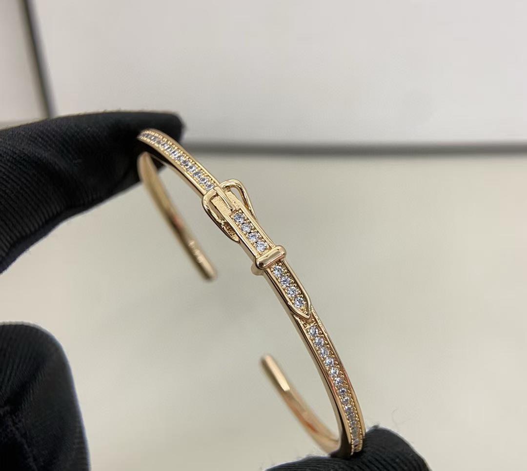 [Dream ] DIAMOND-ENCRUSTED BRACELET THREE COLORS