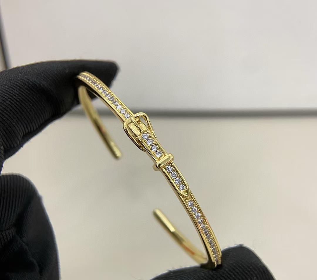 [Dream ] DIAMOND-ENCRUSTED BRACELET THREE COLORS
