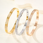 Dream LOVE ARMBAND 4,8 MM MIT DIAMANTBESATZ