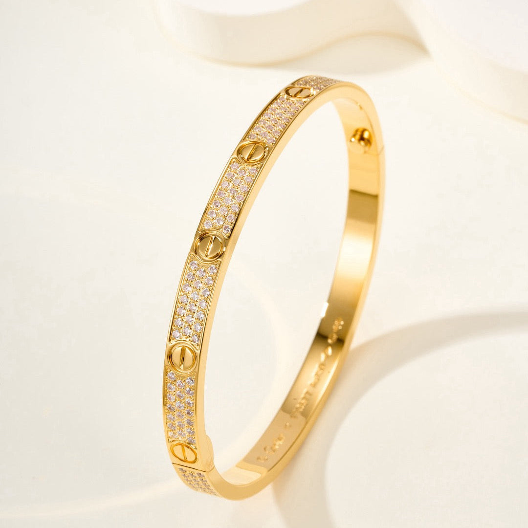 Dream LOVE BRACELET 4.8MM DIAMOND-PAVED