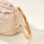 Dream LOVE ARMBAND 4,8 MM MIT DIAMANTBESATZ