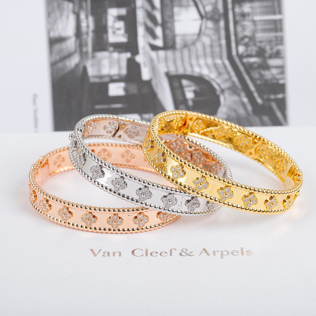 Dream CLOVER BRACELET 8MM DIAMONDS