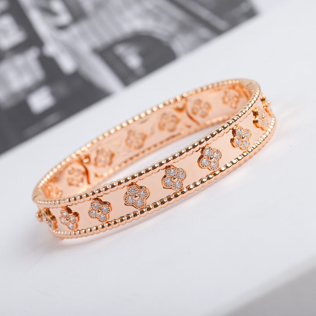 Dream CLOVER BRACELET 8MM DIAMONDS