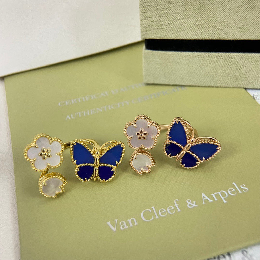 [Dream ] 2026 NEW MODEL SPRING LUCKY 3 MOTIF GOLD RING