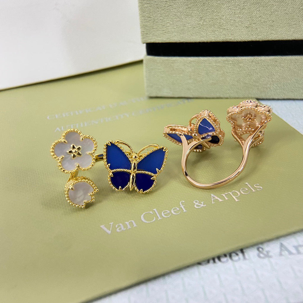 [Dream ] 2026 NEW MODEL SPRING LUCKY 3 MOTIF GOLD RING