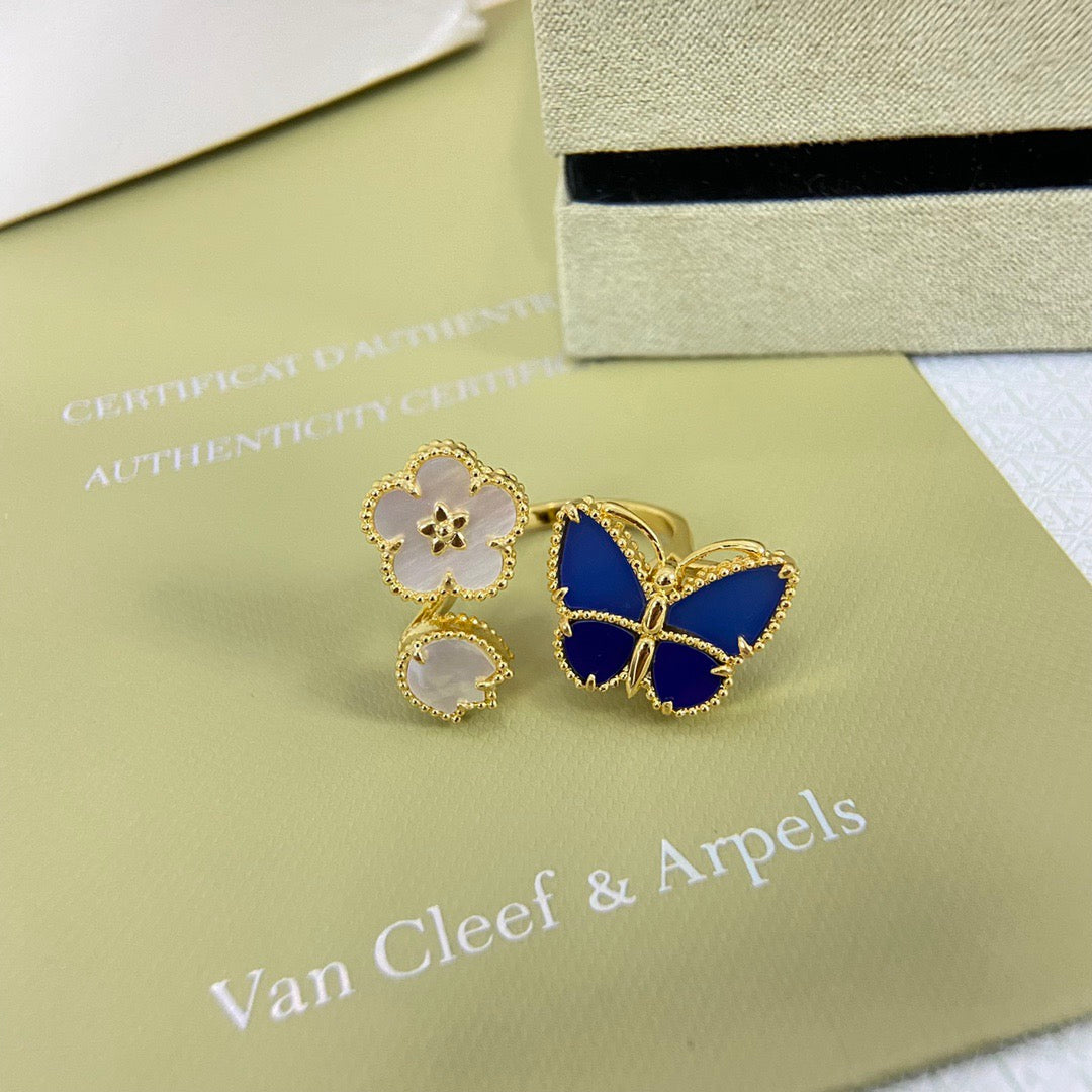 [Dream ] 2026 NEW MODEL SPRING LUCKY 3 MOTIF GOLD RING