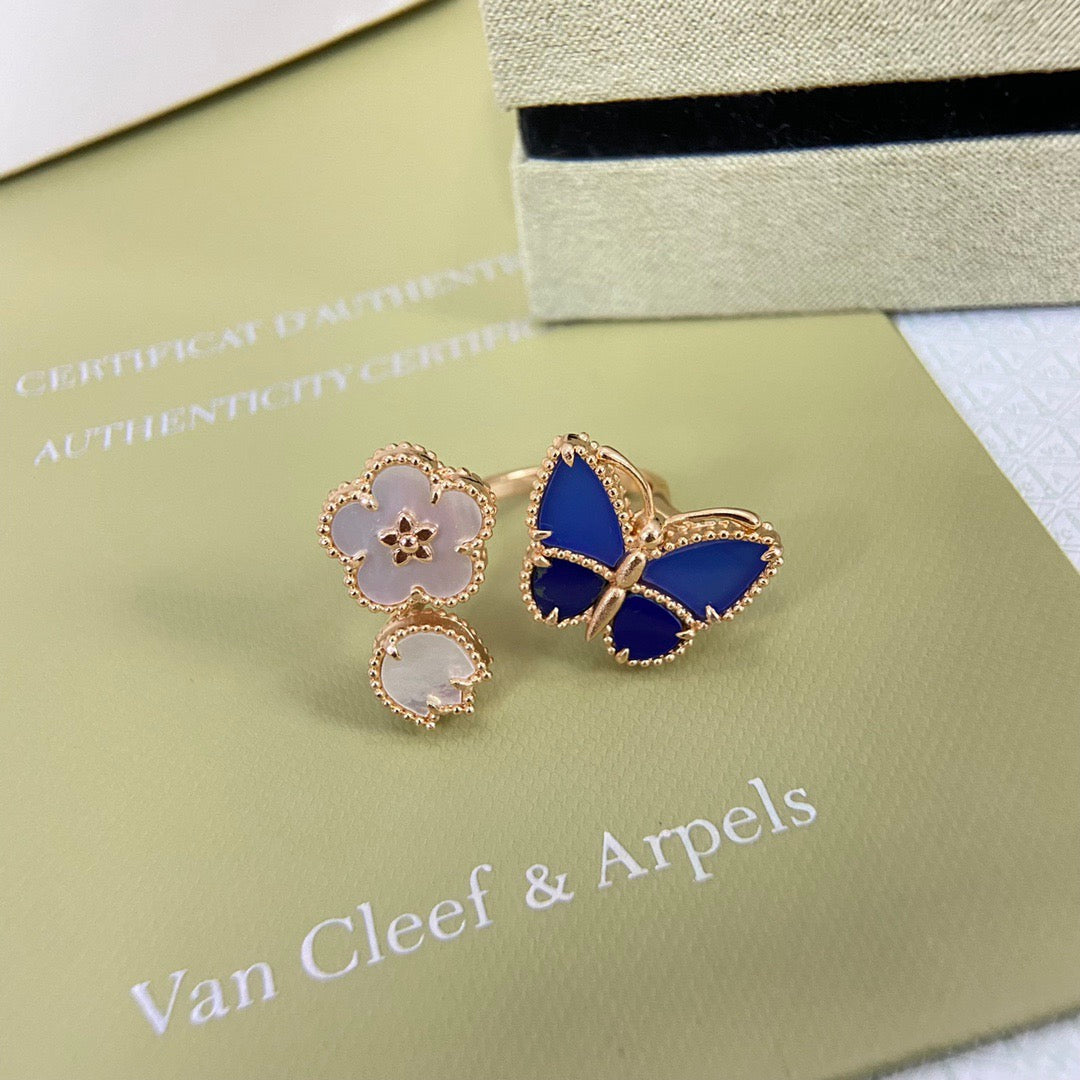 [Dream ] 2026 NEW MODEL SPRING LUCKY 3 MOTIF GOLD RING