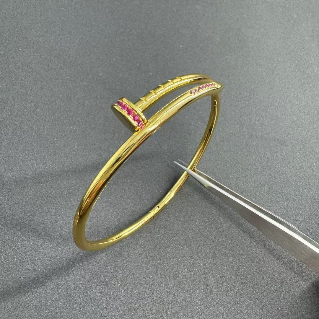 {
  "Dream ": "ジュスト アン クル ブレスレット 2.5mm ダイヤモンド 新品"
}
