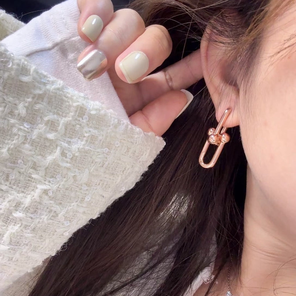[Dream ] TF U-shaped earrings