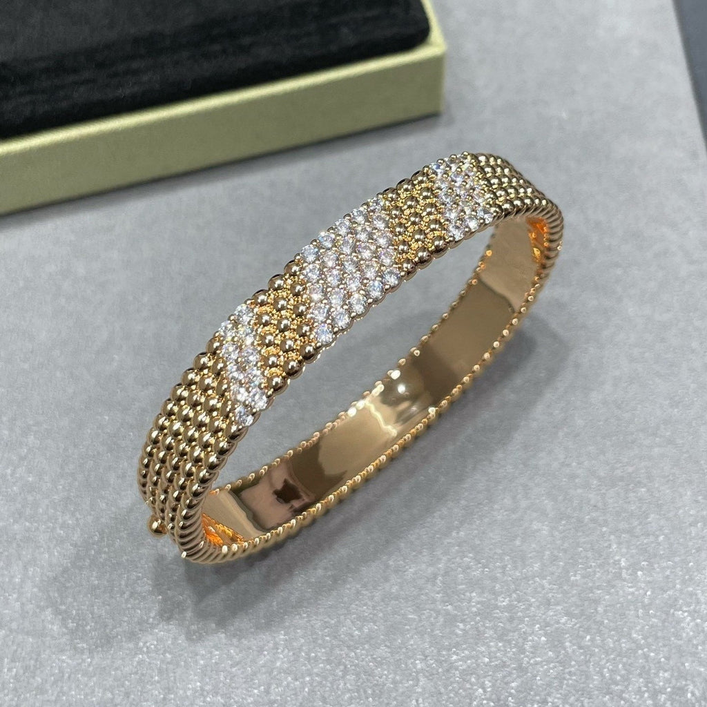 [Dream ]  PERLEE DIAMOND BRACELET ,5-ROW DIAMOND-SET DESIGN
