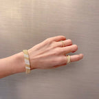 [Dream ]  PERLEE DIAMOND BRACELET ,5-ROW DIAMOND-SET DESIGN