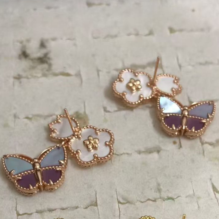 [Dream ] 26 NEW CLOVER LUCKY LIGHT PURPLE SET