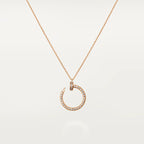 Dream JUSTE NECKLACE PINK GOLD DIAMONDS