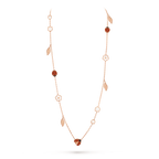 Dream LUCKY SPRING 15 MOTIFS ROSE GOLD NECKLACE