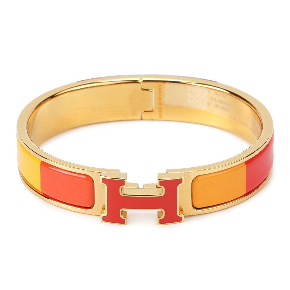 Dream H BRACELET ORANGE RAINBOW CERAMIC