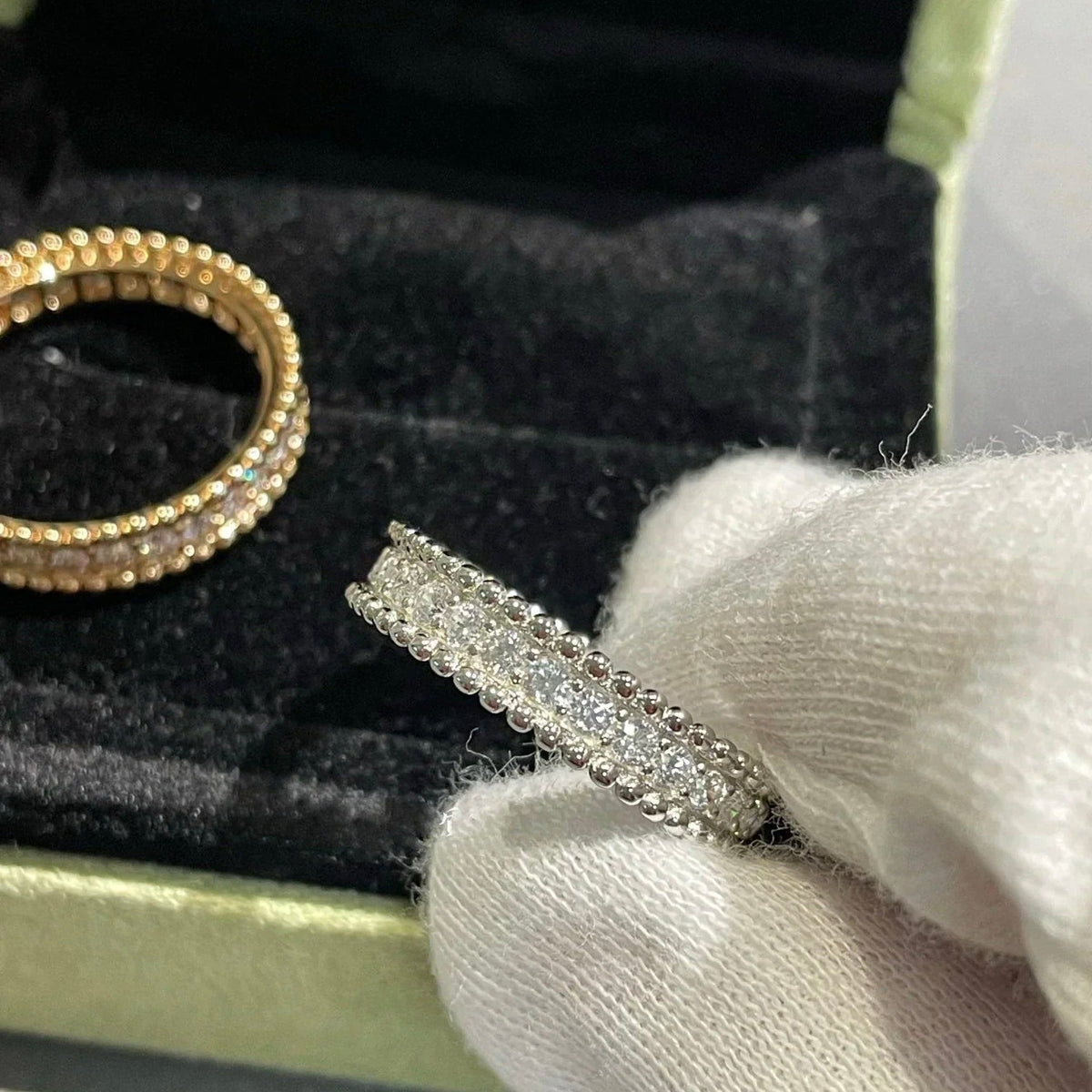 Dream PERLEE DIAMANT-RING SILBER