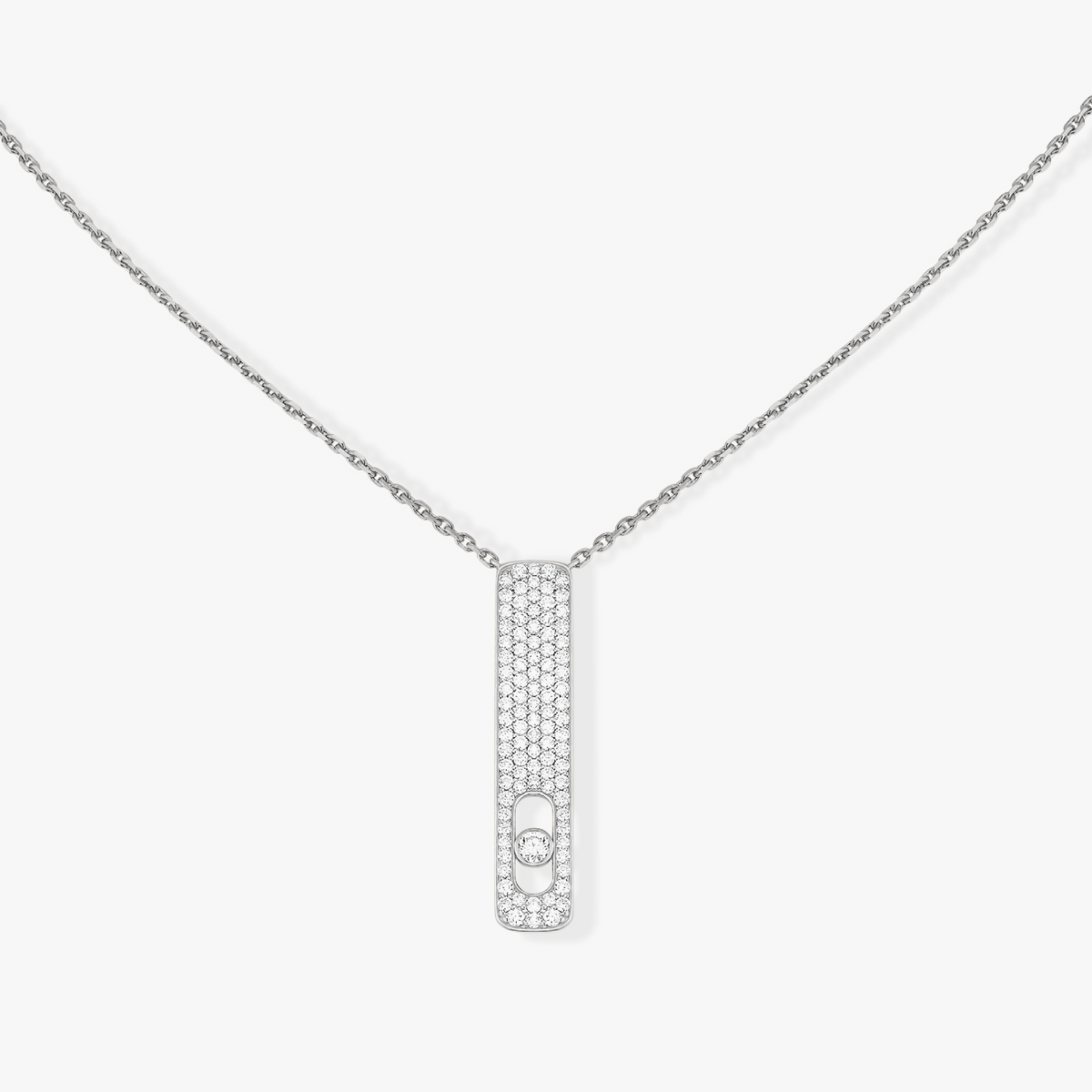 [Dream]MY FIRST DIAMOND PAVED NECKLACE