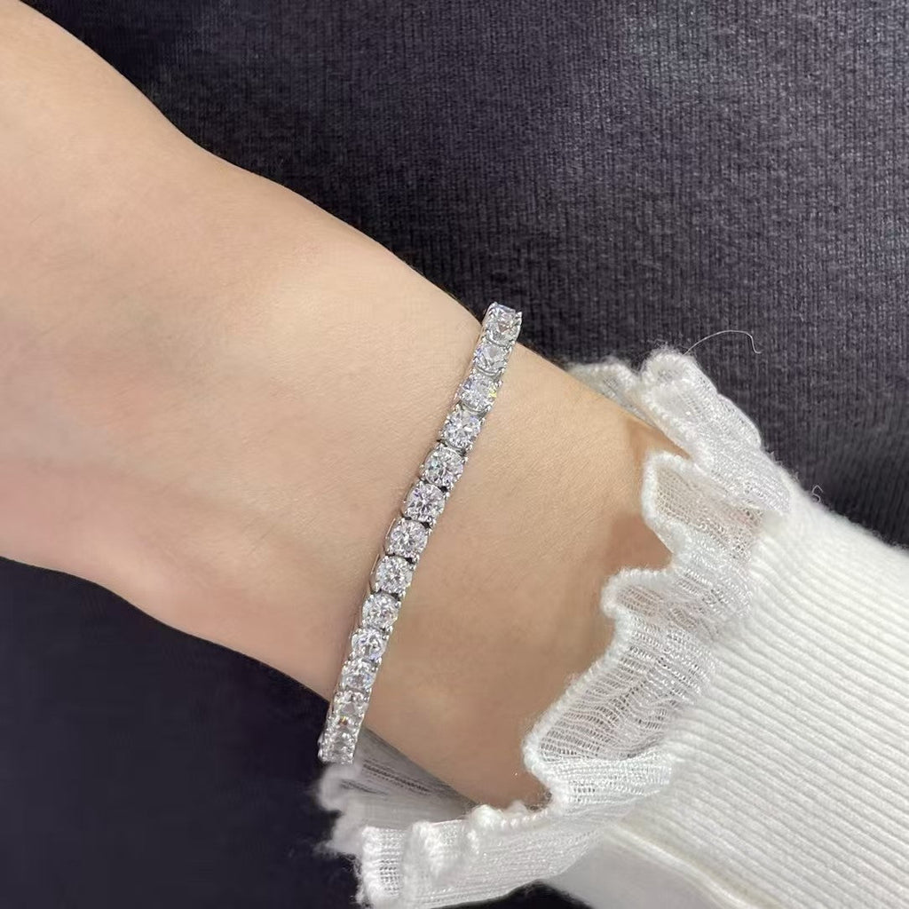 [Dream ]TENNIS BRACELET WITH FULL DIAMOND SETTING
