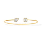 [Dream]JONC FLEX MY TWIN TOI & MOI ARMBAND SILBER DIAMANT