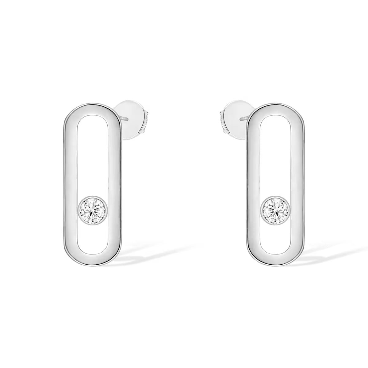 [Dream]MOVE UNO SMALL OHRRINGE MIT 1 DIAMANT