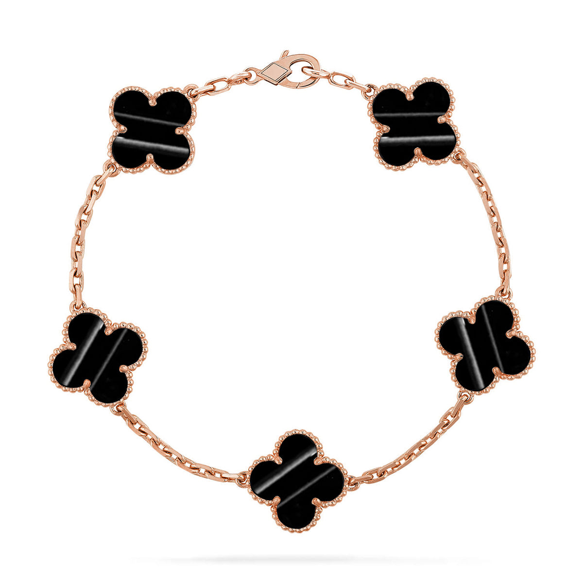 [Dream ]New  CLOVER 5 MOTIF PULSAR STONE BRACELET COLLECTION