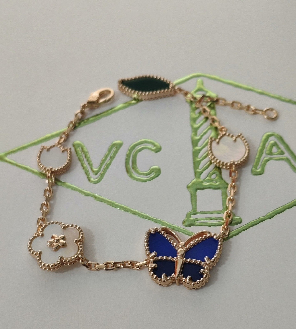 [Dream ] 2026 NEW SPRING LUCKY 5 MOTIF BRACELET