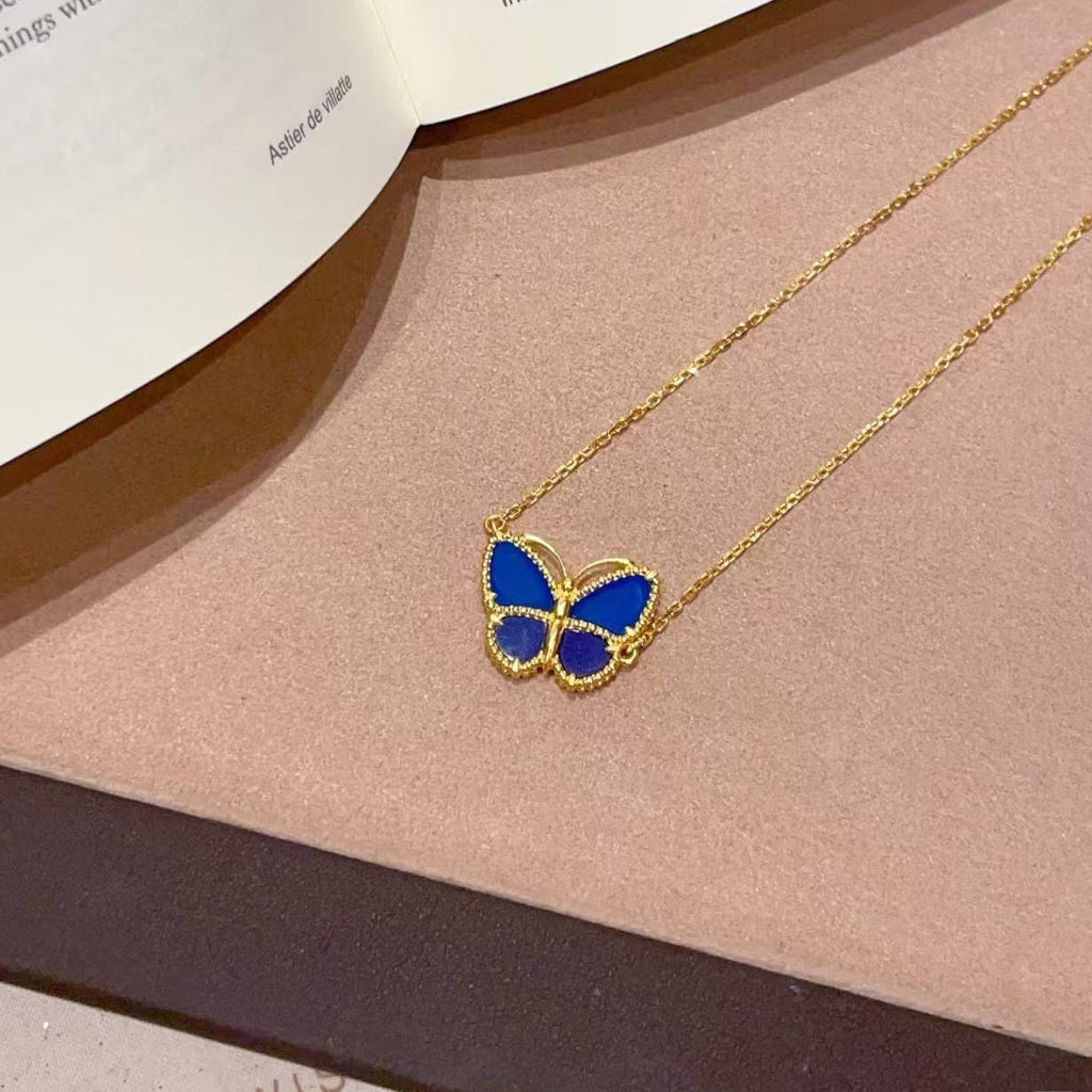 [Dream ] 2026 SCHMETTERLING BLAU HALSKETTE
