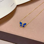 [Dream ] 2026 SCHMETTERLING BLAU HALSKETTE