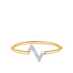 TRAUM VOLTE UPSITE DOWN GOLD DIAMANTARMBAND