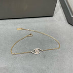 [Dream] Lucky-Eye-Armband mit Pavé-Diamanten