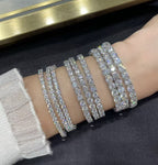 [Dream ]TENNIS BRACELET WITH FULL DIAMOND SETTING