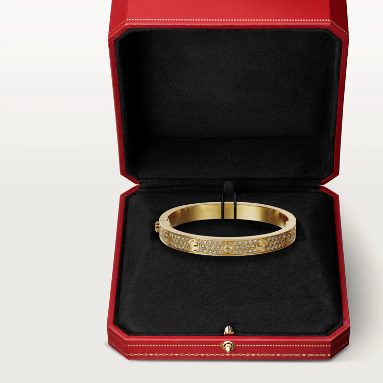Dream LOVE BRACELET 6.1MM DIAMOND-PAVED