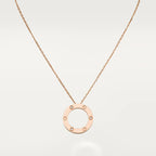 Dream LOVE NECKLACE 16MM 3 DIAMONDS