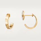 Dream LOVE EARRINGS 2.65MM PINK GOLD