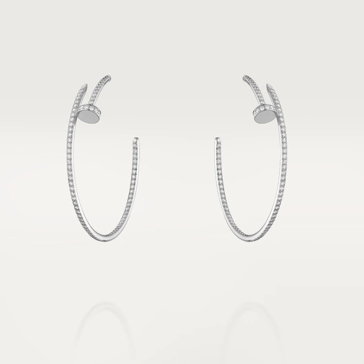 Dream JUSTE EARRINGS FULL DIAMONDS 1.8MM