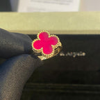 [Dream]NEW CLOVER PINK ENAMEL RINGS