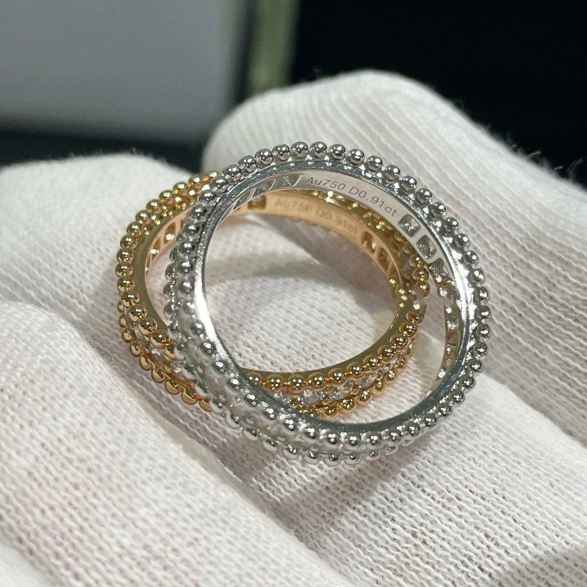 Dream PERLEE DIAMANT-RING SILBER