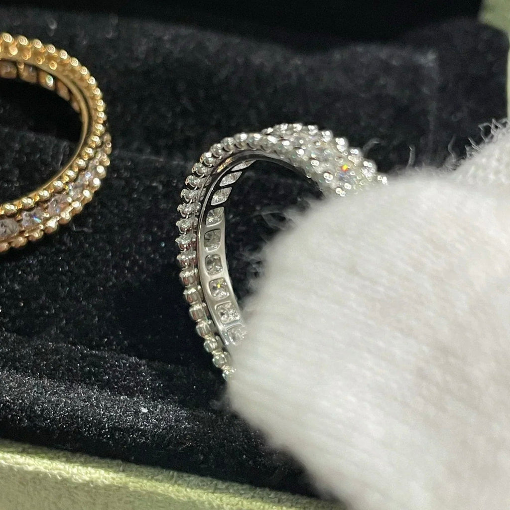 Dream PERLEE DIAMANT-RING SILBER