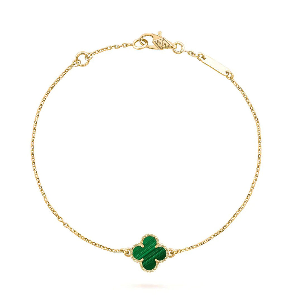 Dream CLOVER ARMBAND MALACHIT 1 MOTIV