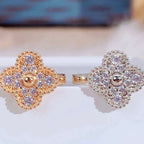 Traum Kleeblatt Diamantring