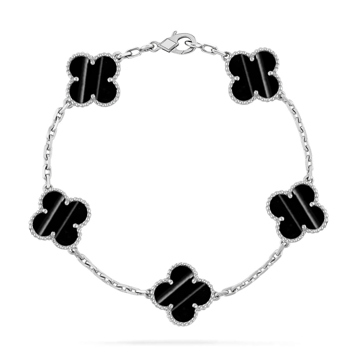 [Dream ]New  CLOVER 5 MOTIF PULSAR STONE BRACELET COLLECTION