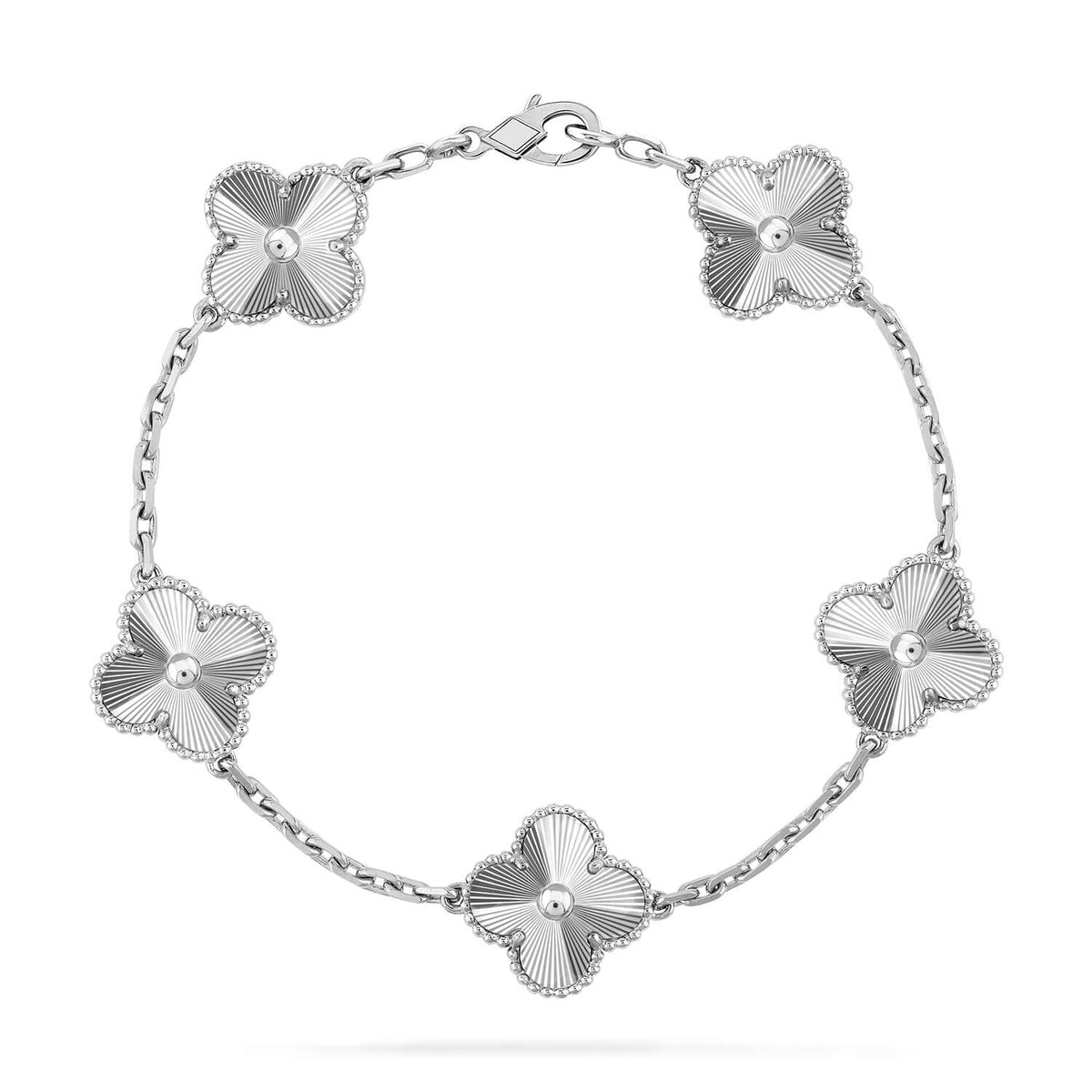 [Dream ]New  CLOVER 5 MOTIF LASER BRACELET COLLECTION
