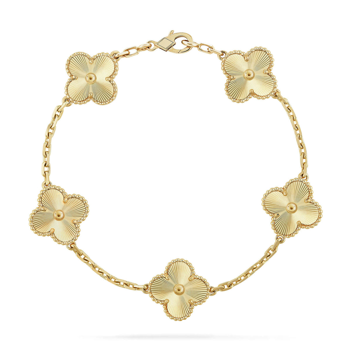 [Dream ]New  CLOVER 5 MOTIF LASER BRACELET COLLECTION