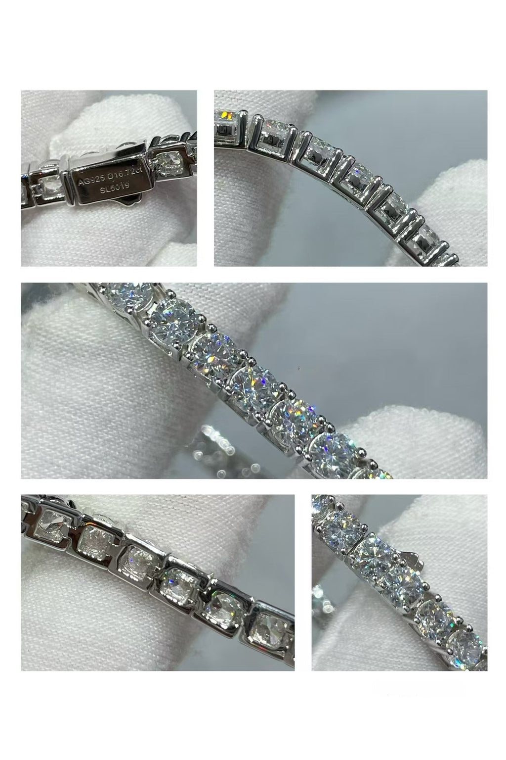 [Dream ]TENNIS BRACELET WITH FULL DIAMOND SETTING