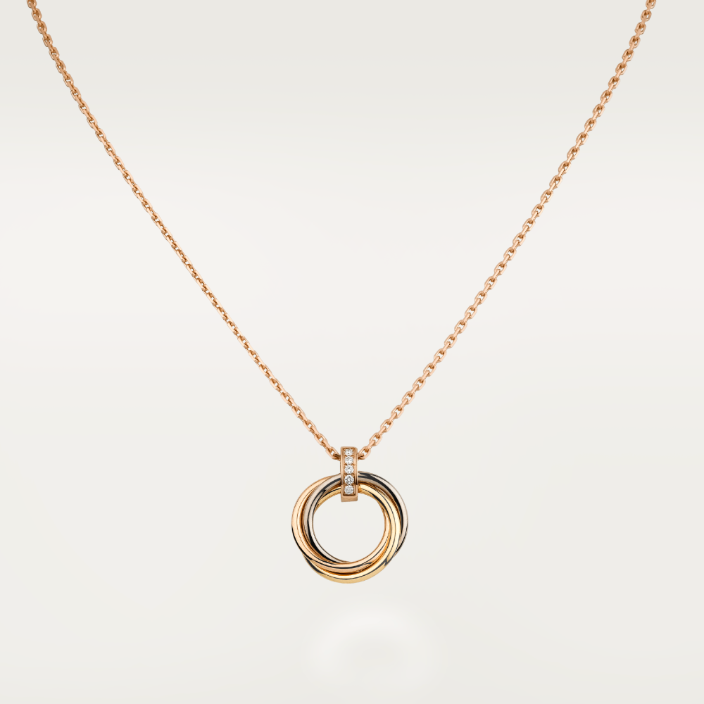 Dream TRINITY NECKLACE GOLD  DIAMONDS