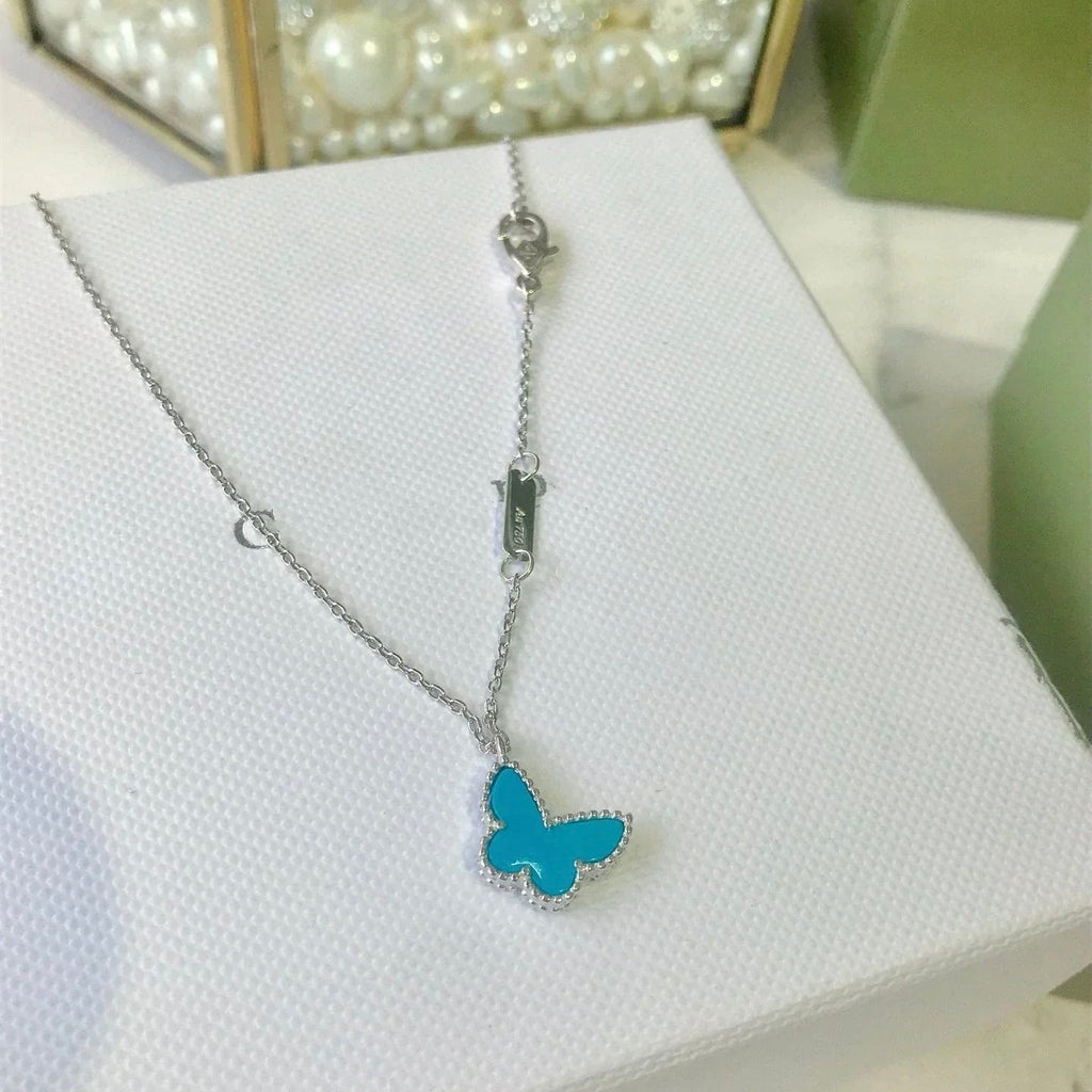 Dream BUTTERFLY TURQUOISE BUTTERFLY BRACELET SILVER