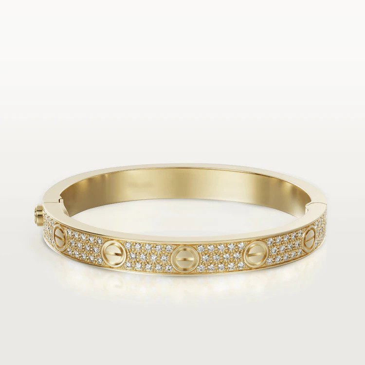 Dream LOVE BRACELET 6.1MM DIAMOND-PAVED
